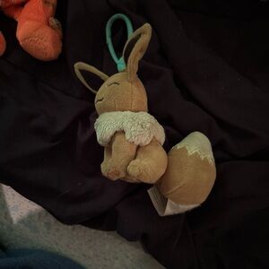 Eevee Plush Keychain - Brown